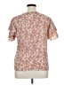 Shein 100% Polyester Brown Short Sleeve Blouse Size XL - photo 2