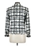 Ann Taylor Print Silver Blazer Size 6 - photo 2