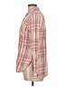 True Craft 100% Cotton Plaid Tan Long Sleeve Button-Down Shirt Size L - photo 5