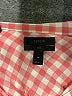 J.Crew Checkered-gingham Pink Long Sleeve Button-Down Shirt Size 4 - photo 7