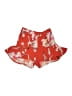 Minkpink 100% Viscose Floral Red Shorts Size S - photo 1
