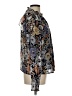 BB Dakota 100% Polyester Floral Black Long Sleeve Blouse Size L - photo 4