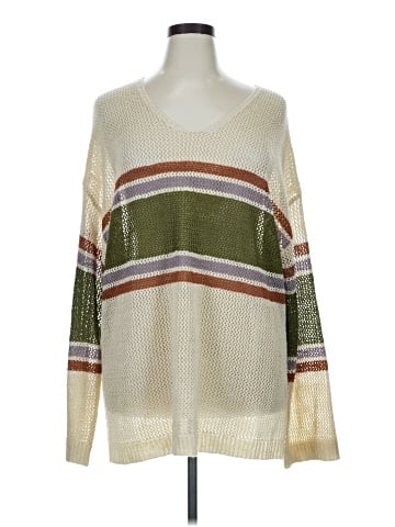 Cotton Bleu Pullover Sweater (view 1)