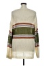Cotton Bleu Color Block Ivory Pullover Sweater Size 1X - photo 2