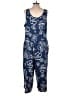 Assorted Brands Graphic Blue Jumpsuit Size XL (petite) - photo 2