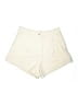 Shein Solid Ivory Shorts Size L - photo 1