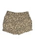 Nine West Animal Print Gold Shorts Size S - photo 2