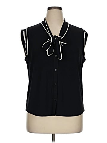 Adrianna Papell Sleeveless Blouse (view 1)