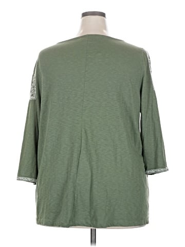 Lane Bryant 3/4 Sleeve Blouse (view 2)