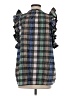 MUNTHE Green Sleeveless Blouse Size 4 - photo 2