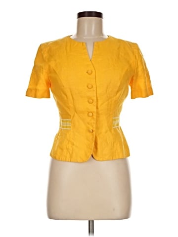 Donna Morgan Short Sleeve Blouse (view 1)