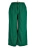 Sarin Mathews 100% Polyester Green Casual Pants Size XXL - photo 1