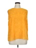 Q&A 100% Polyester Yellow Sleeveless Blouse Size XL - photo 1