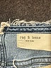 Rag & Bone Chevron-herringbone Blue Jeans Size 27 waist - photo 7