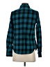Levi's Plaid Teal Long Sleeve Button-Down Shirt Size S - photo 2