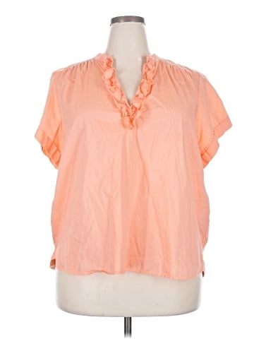 Lane Bryant Short Sleeve Blouse (view 1)