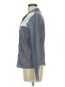 NaraCamicie Floral Blue Gray Long Sleeve Blouse Size 8 (III) - photo 5