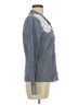 NaraCamicie Floral Blue Gray Long Sleeve Blouse Size 8 (III) - photo 4