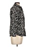 Chaps 100% Cotton Print Black Long Sleeve Blouse Size L (petite) - photo 4