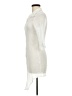 Unbranded Ivory 3/4 Sleeve Button-Down Shirt Size M - photo 5