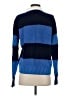 Lands' End 100% Cotton Color Block Blue Pullover Sweater Size S - photo 2