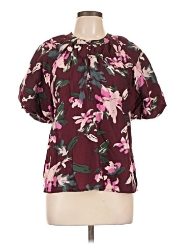Caslon Short Sleeve Blouse (view 1)