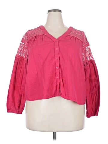 Lane Bryant 3/4 Sleeve Blouse (view 1)