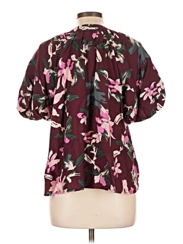Caslon Short Sleeve Blouse (view 2)