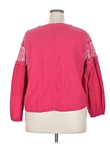 Lane Bryant 3/4 Sleeve Blouse (view 2)
