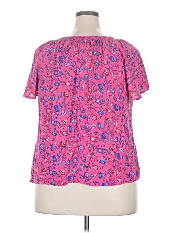 Lane Bryant Short Sleeve Blouse (view 2)