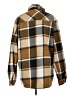 Assorted Brands 100% Polyester Plaid Brown Fleece Size L - photo 2