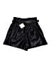 Zara Metallic Black Shorts Size S - photo 1