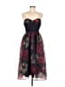 Lulus 100% Polyester Floral Black Cocktail Dress Size S - photo 1