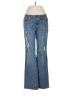 Hydraulic Hearts Blue Jeans Size 7 - 8 - photo 1