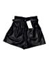 Zara Metallic Black Shorts Size S - photo 2