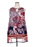 Roz & Ali 100% Polyester Red Sleeveless Blouse Size 2X - photo 1