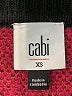 CAbi Floral Black Pullover Sweater Size XS - photo 7