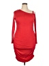 Unbranded 100% Polyester Red Cocktail Dress Size XXL - photo 1