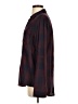 Tinsel 100% Rayon Plaid Burgundy Long Sleeve Button-Down Shirt Size S - photo 5