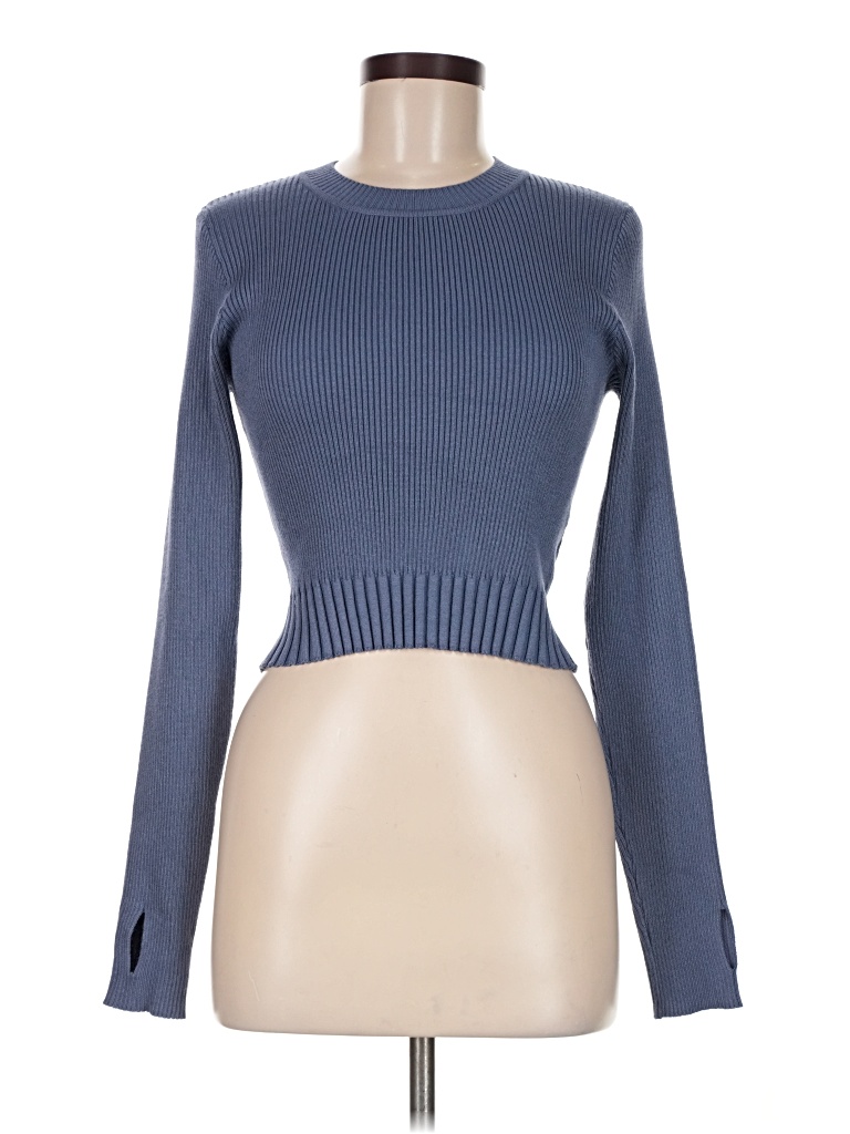 Pre-owned Unbranded Pullover Sweater In Blue