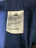 Adidas 100% Recycled Polyester Solid Blue Athletic Shorts Size 7 - photo 3