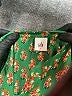 CAbi 100% Polyester Green Short Sleeve Blouse Size XS - photo 7