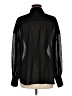DR2 Polka Dots Black Long Sleeve Blouse Size M - photo 2