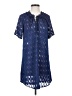Ella Moss 100% Polyester Blue Short Sleeve Blouse Size S - photo 1