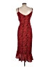 Bardot 100% Polyester Animal Print Red Cocktail Dress Size 10 - photo 2