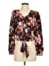 Express 100% Polyester Black Long Sleeve Blouse Size XXS - photo 1