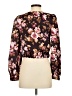 Express 100% Polyester Black Long Sleeve Blouse Size XXS - photo 2