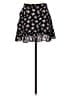 Topshop Floral Black Casual Skirt Size 2 - photo 2