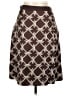 Vineyard Vines 100% Silk Argyle Brown Silk Skirt Size 4 - photo 2