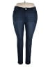 Celebrity Pink Solid Blue Jeans Size 20 - photo 1